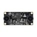 Waveshare 32695 AR0144 2MP Stereo USB Camera Module, AR0144 Sensor Chip, USB2.0 Port, Synchronized Same-frame Output, 52mm Baseline, Featuring Distortion-free Lenses