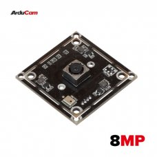 Arducam B0447 8MP IMX179 Autofocus USB Camera Module with Single Microphone for Windows, Linux, Android, and Mac OS