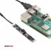 Arducam B0431 8MP IMX219 3280(H)×2464(V)@30fps USB Camera Module with Sigle Microphone for Linux, Windows, and Mac OS 