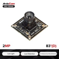 Arducam B0468 1080P Low Light Low Distortion USB Camera Module with Microphone