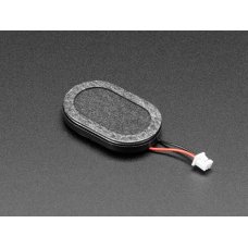 Adafruit 4227 Mini Oval Speaker with Short Wires - 8 Ohm 1 Watt