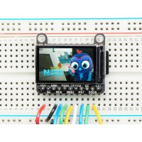 Adafruit 4383 1.14 inch 240x135 Color TFT Display + MicroSD Card Breakout - ST7789