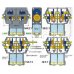 Pololu 114 Tamiya 70168 Double Gearbox Kit