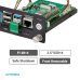 UCTRONICS RM0004 Pi Rack Pro for Raspberry Pi 4B, 19" 1U Rack Mount, Support for 4 2.5" SSDs, Secure Shutdown, 0.96" Color Display for Raspberry Pi
