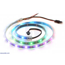 Pololu 2526 / 2527 / 2528 Addressable RGB 30 / 60 / 150-LED Strip, 5V