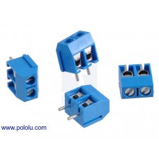 Pololu 2440/2441/2444/2445 Screw Terminal Block, Side-Entry