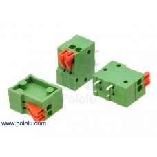 Pololu 2430/2431/2432/2433/2434/2435/2436/2437/2438/2439 Screwless Terminal Block