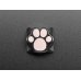 Adafruit 4971 / 4972 Black Aluminum Kitty Paw Keycap - MX Compatible Switches