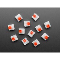 Adafruit 5122 Kailh Mechanical Key Switches - Linear Red - 12 Pack