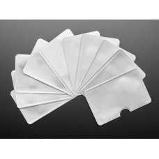 Adafruit 5350 Silver RFID Blocking Card Sleeves (10-pack)