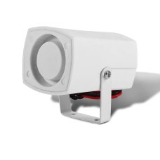 Wired Alarm Siren Horn Electronic Wired Siren Security Alarm 110dB DC 12V Loud Sound for Home Vehicle Industrial with Sturdy Iron Stand Wired Alarm Siren Horn Electronic Wired Siren Security Alarm 110dB DC 12V Loud Sound for Home Vehicle Industrial with Sturdy Iron Stand