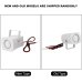 Wired Alarm Siren Horn Electronic Wired Siren Security Alarm 110dB DC 12V Loud Sound for Home Vehicle Industrial with Sturdy Iron Stand Wired Alarm Siren Horn Electronic Wired Siren Security Alarm 110dB DC 12V Loud Sound for Home Vehicle Industrial with Sturdy Iron Stand