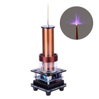 Singing Tesla Coil Music Kit Plasma Loudspeaker Wireless Transmission Experiment Desktop Toy Model