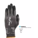 Ansell Gloves Grey Color HyFlex 11840 SIZE 9 (Pack of 1 Pair)