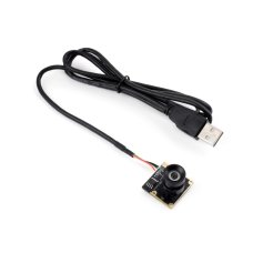 Waveshare 35565 OS05A20 5MP USB camera module type C, supports USB2.0 port, onboard single microphone, 91.7° FOV distortion-free lens