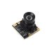 Waveshare 35565 OS05A20 5MP USB camera module type C, supports USB2.0 port, onboard single microphone, 91.7° FOV distortion-free lens