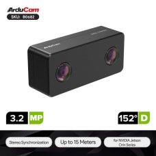 Arducam B0682 RoAD.B 3MP IMX900 Pre-tuned ISP Color Global Shutter 125°(H) Binocular Synchronized GMSL Camera Kit Arducam B0682 RoAD.B 3MP IMX900 Pre-tuned ISP Color Global Shutter 125°(H) Binocular Synchronized GMSL Camera Kit