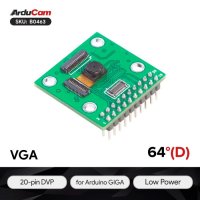 ArduCam B0463 OV7675 VGA Color 20-pin DVP Camera Module for Arduino GIGA R1 WIFI Board ArduCam B0463 OV7675 VGA Color 20-pin DVP Camera Module for Arduino GIGA R1 WIFI Board