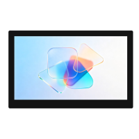 Waveshare 35310 10.1inch QLED Quantum Dot Display Type B, 1280 × 720 Resolution, G+G Toughened Glass Panel, 10-Point Touch, IPS Display Panel, Supports DDC/CI Brightness Adjustment