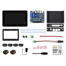 Waveshare 35719/35722/35725 Industrial HMI All-In-One Touch Display Development Board For Raspberry Pi Compute Module 5, 5MP Front Camera, Supports RS485 And 4G/5G Communication