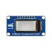 Waveshare 33163 0.96inch Transparent OLED Display Module, 128 × 64 Resolution, SPI/I2C Interface, SSD1312 Driver IC Waveshare 33163 0.96inch Transparent OLED Display Module, 128 × 64 Resolution, SPI/I2C Interface, SSD1312 Driver IC