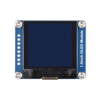 Waveshare 13992 1.5inch OLED display Module, 128x128 pixels, 16 gray scale, SPI/I2C interface Waveshare 13992 1.5inch OLED display Module, 128x128 pixels, 16 gray scale, SPI/I2C interface