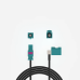 StereoLabs GMSL2 Fakra Right-Angle Extension Cable M-F