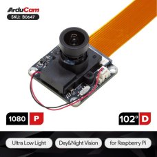 Arducam B0647 IMX290 1080P Day Night Vision Ultra Low Light MIPI Camera for Raspberry Pi Arducam B0647 IMX290 1080P Day Night Vision Ultra Low Light MIPI Camera for Raspberry Pi