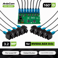 Arducam B0683-1 3.2MP IMX900 4*Camera Module, Global Shutter GMSL2 Camera Kit Arducam B0683-1 3.2MP IMX900 4*Camera Module, Global Shutter GMSL2 Camera Kit