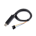 Waveshare 26739 Industrial USB TO TTL (C) 6pin Serial Cable, Original FT232RNL Chip