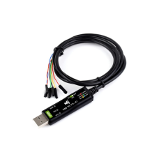 Waveshare 26739 Industrial USB TO TTL (C) 6pin Serial Cable, Original FT232RNL Chip