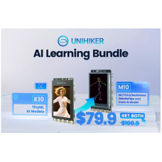 UNIHIKER K10 + M10 AI & IoT Code Learning Tools Kit (Beginner to Advanced)