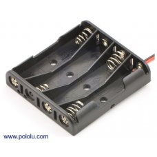 Pololu 1145 4-AAA Battery Holder