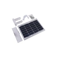 High-efficiency Waterproof PV-12W Solar Panel, with Brackets for Easy Installation