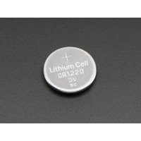 Adafruit 380 CR1220 12mm Diameter - 3V Lithium Coin Cell Battery - CR1220