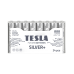 TESLA Silver+ Alkaline AAA Battery with Plus Extra Energy Blister Foil, AAA/LR03/1.5V - 10 Year lifeline