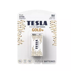 TESLA Alkaline Battery Gold Plus 9 V