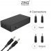 Zinq 12V 2A : UPS for devices less than 25W with up to 4 hours power backup. ZQ-6600 (Black)