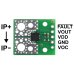 Pololu 5291 / 5293 ACS37220LEZATR-150B3/150B5 Current Sensor Compact Carrier -150A to +150A, 3.3V / 5V