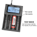 LiitoKala Lii-M4 Smart Battery Charger LCD display test the battery capacity for 18650 26650 21700 18350 14500 AA AAA batteries