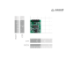 Superheterodyne wireless transceiver module 315MHz 433MHz