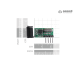 Superheterodyne wireless transceiver module 315MHz 433MHz