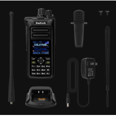 HamGeek GT-10 15W Walkie Talkie UHF VHF Marine Radio FM AM Radio Receiver for Road Trips