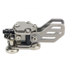 HamGeek Stainless Steel CW Morse Key Portable Paddle Key with 3.5mm Socket and Magnetic Base