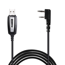 TIDRADIO TD-CH340 Kenwood 2-pin Walkie-Talkie Driver USB Programming Cable