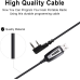 TIDRADIO TD-CH340 Kenwood 2-pin Walkie-Talkie Driver USB Programming Cable