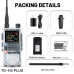 TIDRADIO TD-H3 Plus 5W Bluetooth Ham GMRS 8-Band Radio Handheld