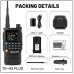 TIDRADIO H3 Plus 5W Ham GMRS Bluetooth Radio