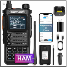 TIDRADIO H8 10W Dual Band Ham Radio (high quality, for professionals)