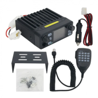 HamGeek HG-8118 25W Mini Mobile Radio VHF UHF Transceiver 136-174Mhz 400-480Mhz Car Radio Station